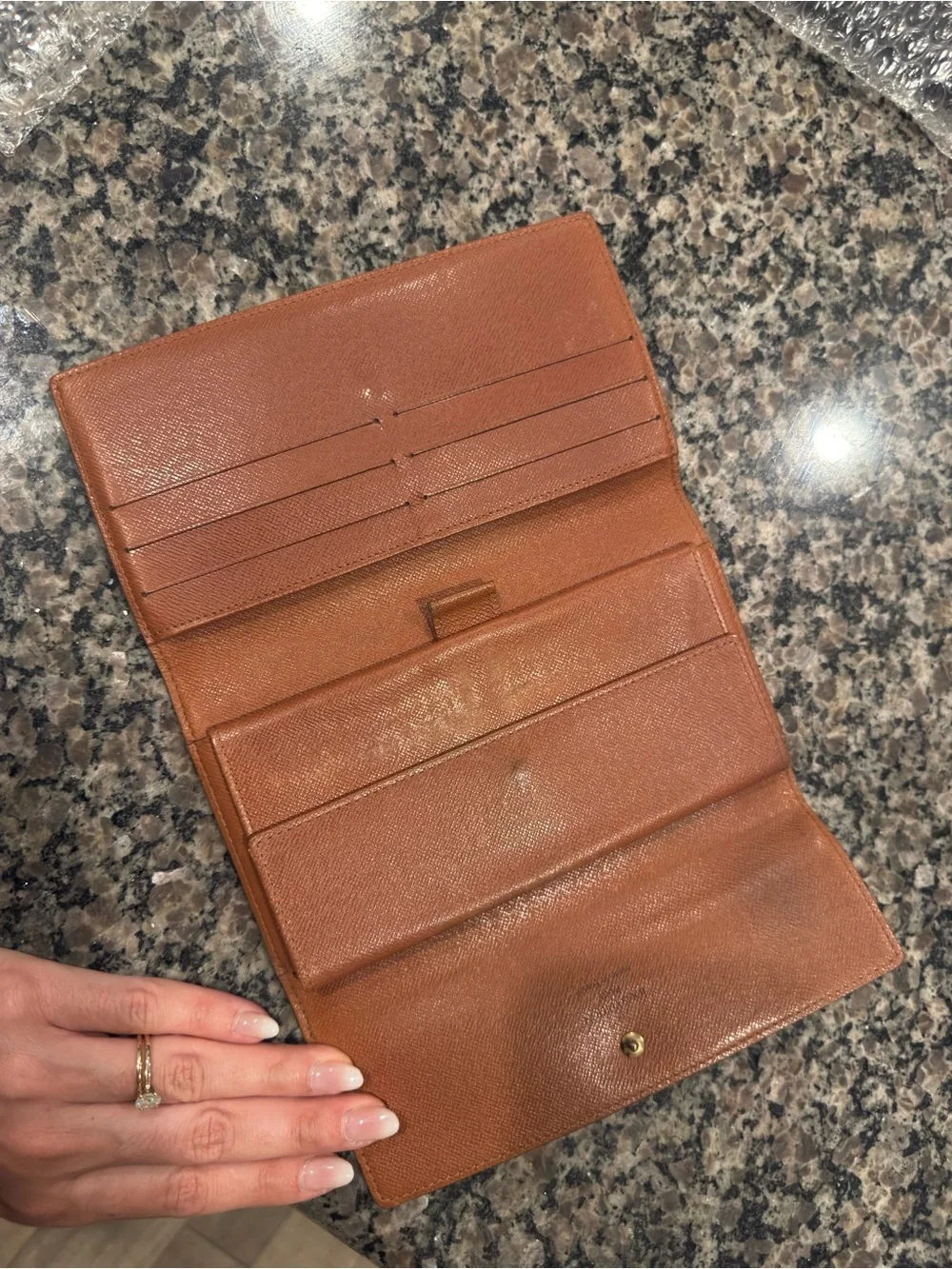 Louis Vuitton Brown Monogram Continental Wallet